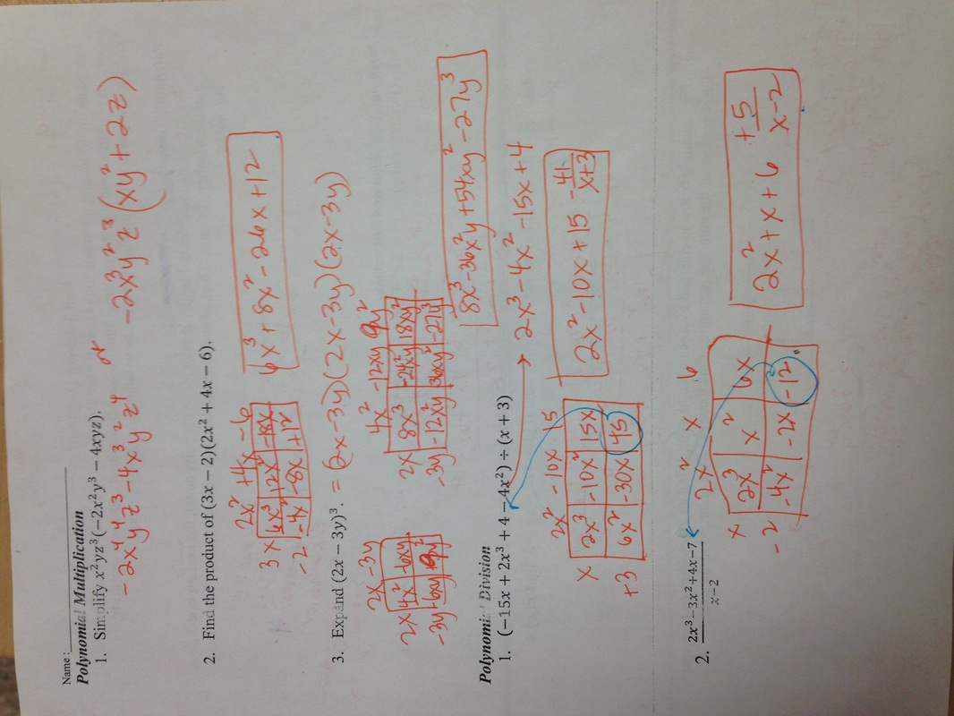 Advanced Algebra With Trig Miss Miller's Site